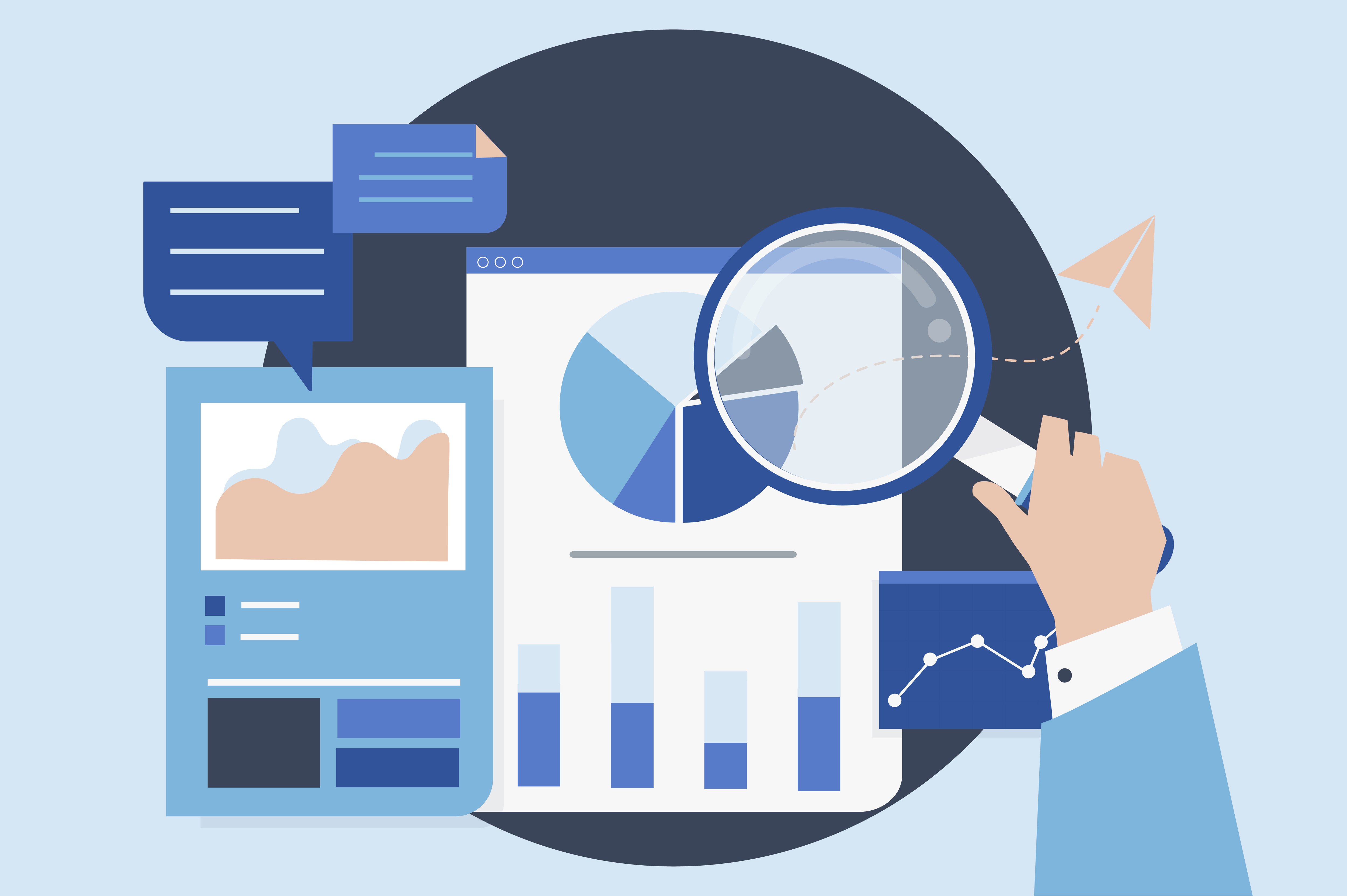 Literature Analytics and Visualization