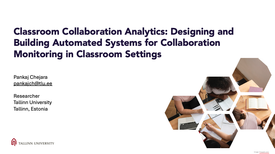 Classroom collaboration analytics